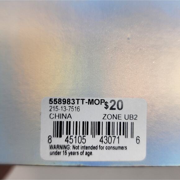 Nana Gift Bracelot New in Box 14k Gold Plated Cubic Zirconia Mother of Pearl - Picture 3 of 6